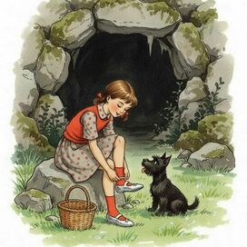 Элли одевает Серебряные башмачки