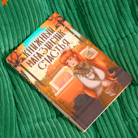 Иллюстрация к обложке книги "Книжный магазинчик счастья"