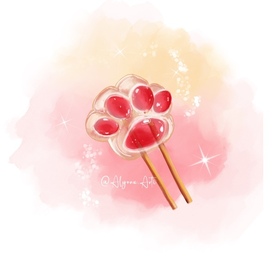 Желейная конфета «Лапка»