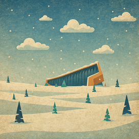 зимний город