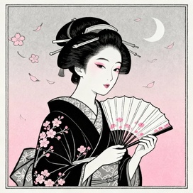 Японская гейша 