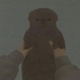 Иллюстрация к книге Екатерины Коуст "Нина и я".