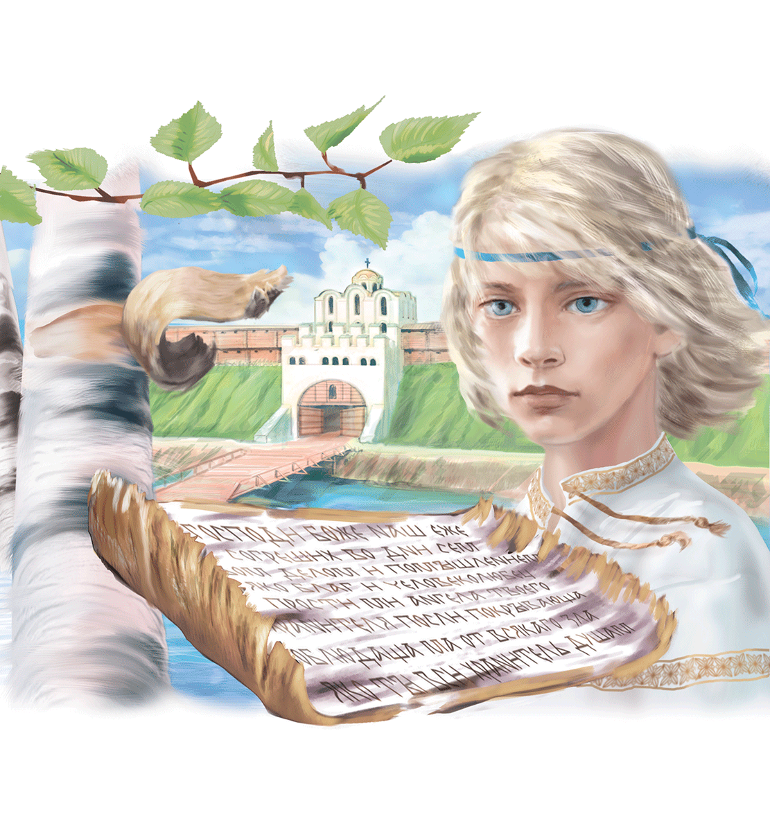 Заставка для книги "Нестор Летописец"