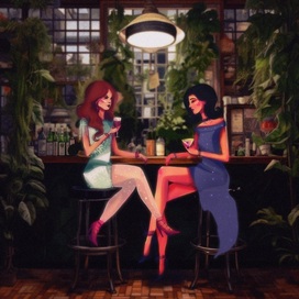 Девушки в баре