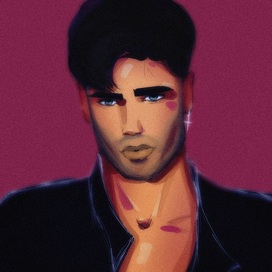 Мужчина в цвете