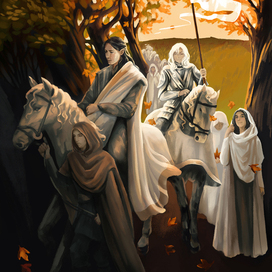 Уход эльфов из Средиземья