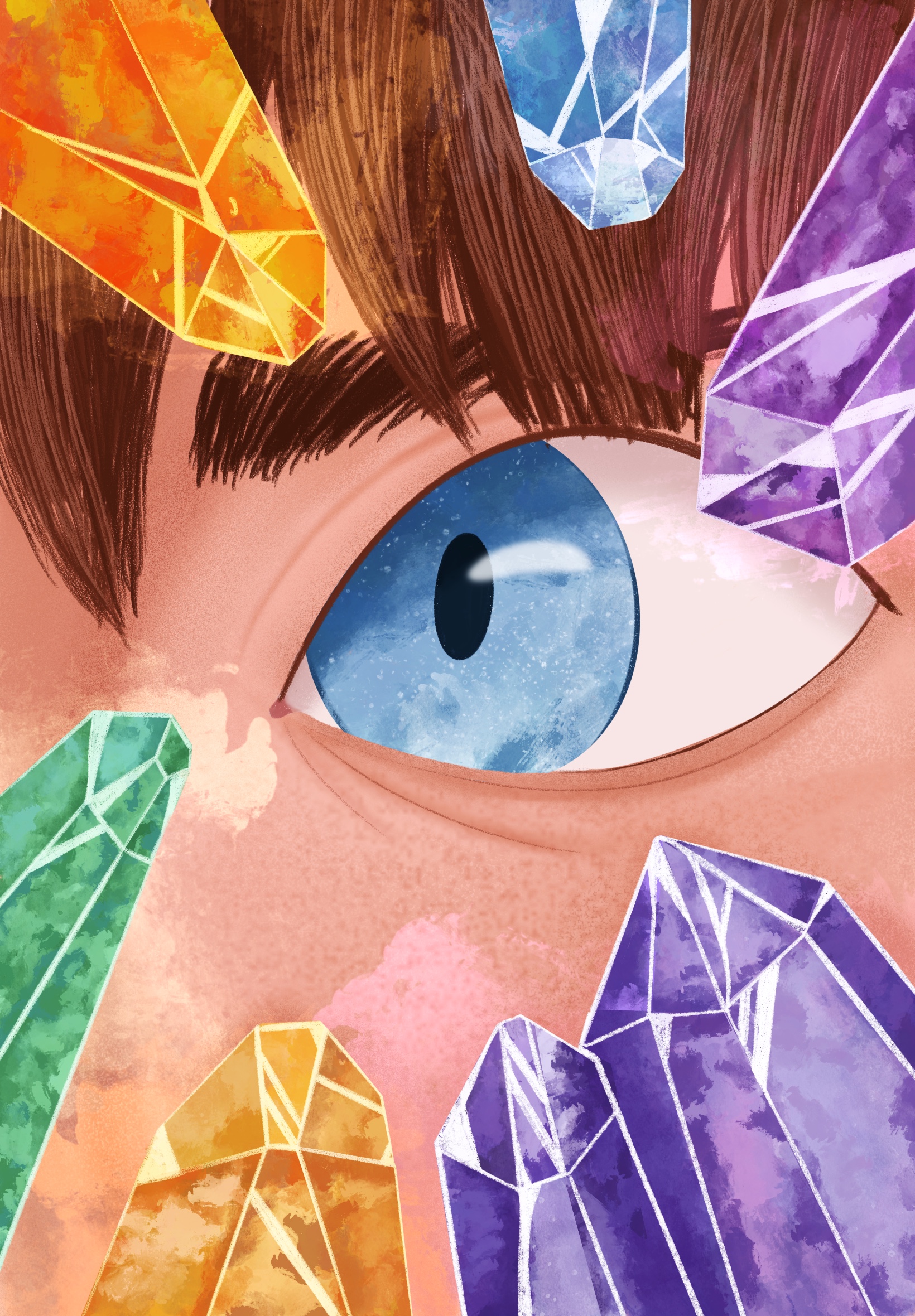 Глаза как драгоценные камни