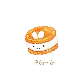 Печенье с зефиром 