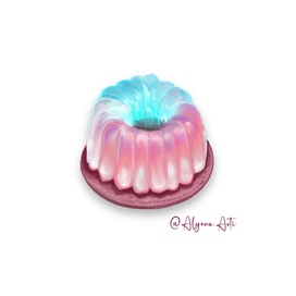 Желе разноцветное