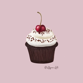 Капкейк с виш