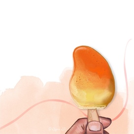 Мороженое манго