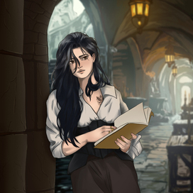 Аварелла Вардейн - падшая аристократка