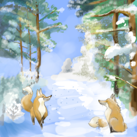 Зимнее утро