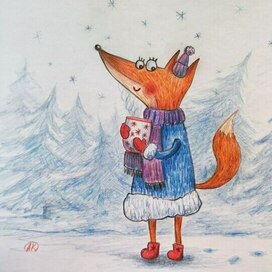 Лисичка в шубке