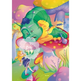 Алиса и гусеница 