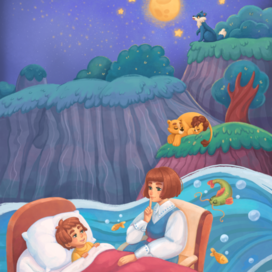 Иллюстрация к колыбельной