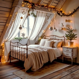 Интерьер в стиле шебби-шик