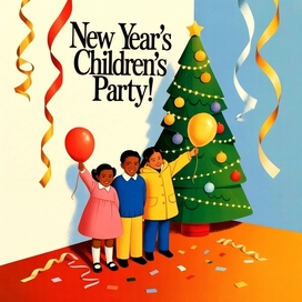 Новогодний плакат