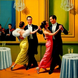 Иллюстрация в стиле ретро