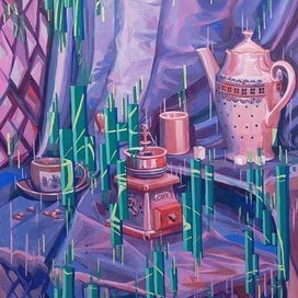 Стилизованный натюрморт