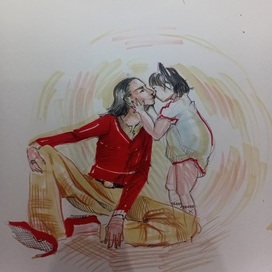 Мама и дочь