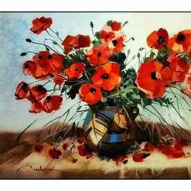 ,,Маки...в ноябре,,