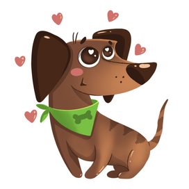 Такса Рич. Бренд Персонаж