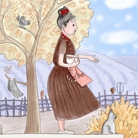 "Кто же это петушка нарядил?"