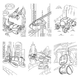 Раскраска для детей по старше 5 лет