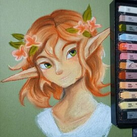 Эксперимент с пастелью 