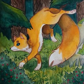 Лис. Кродеться