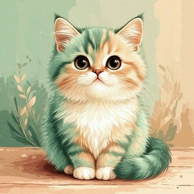 Мятный котик