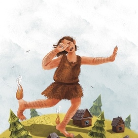 Как Селта Батыр алангасара встретил