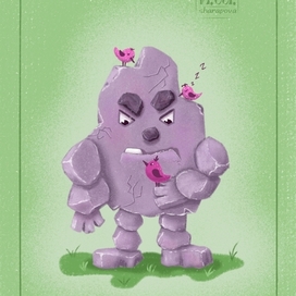 Каменный монстрик