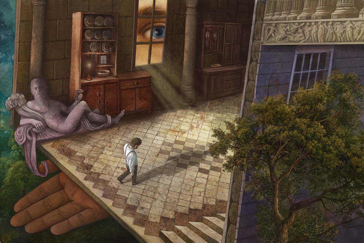 Дом с одной комнатой