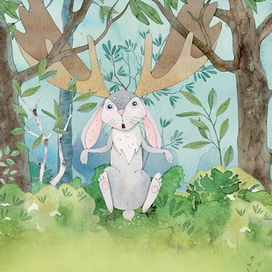 Заяц, длинные уши