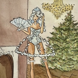 Новогодняя открытка 