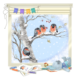 «Снегири» Ю. Пусов 