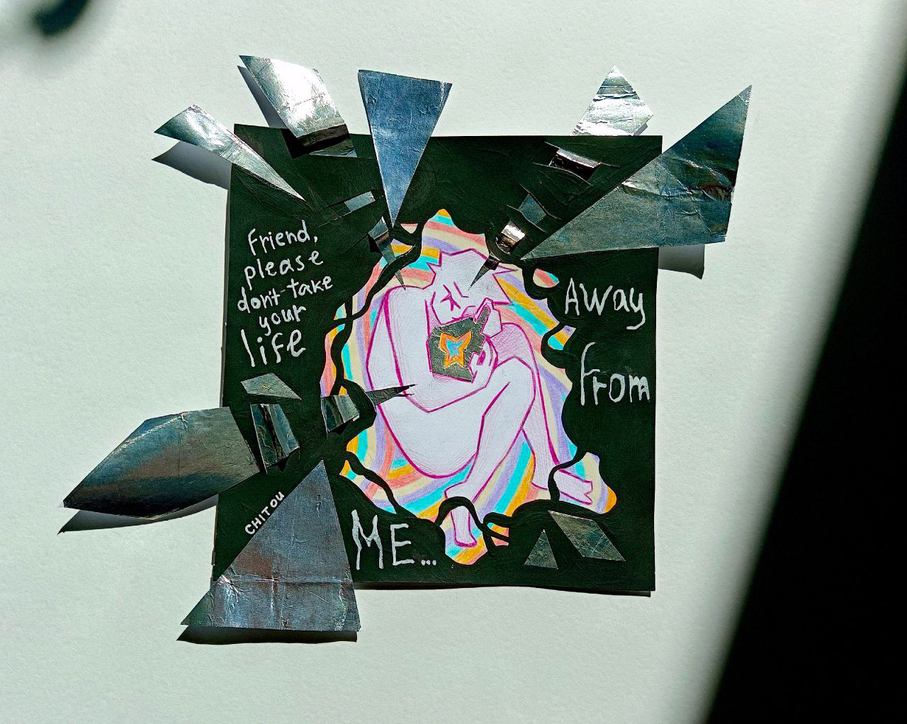 Иллюстрация к песне Twenty One Pilots "Friend,please"