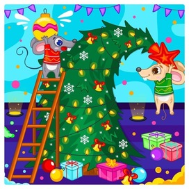 Иллюстрация на основе эмоджи #winteremojiart