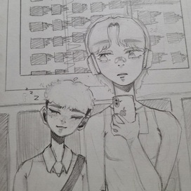 Студент случайно уснул на чужом плече