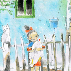 Белая курочка