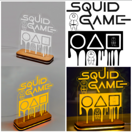 Принт "Игра в кальмара"