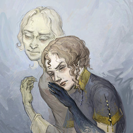 Объятия. Фан-арт по сериалу Once upon a time 