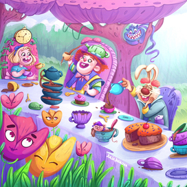 Алиса в стране чудес 