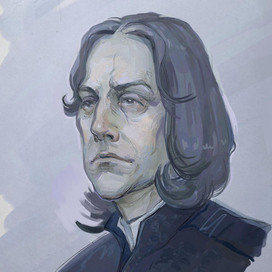 Северус Снейп. Фан-арт к фильмам о Гарри Поттере