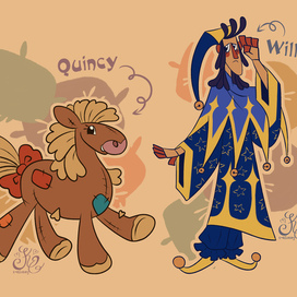 Дизайн персонажей - потеряшки