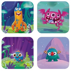 Милые монстрики для карточек настольной игры