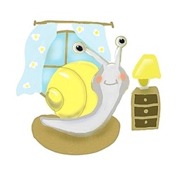 Улитка у себя дома