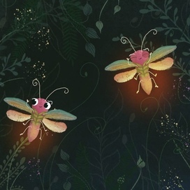 Близнецы - Светлячки, ещё одни герои книжки «Какая ты Муша?» 